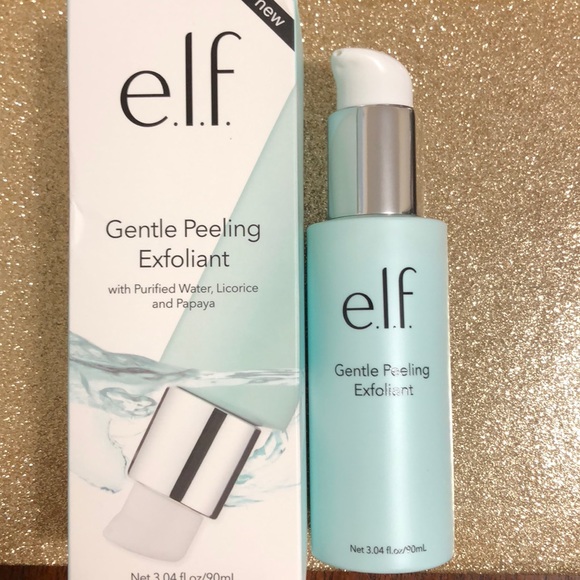 elf peeling exfoliant